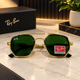 Ray-Ban Classic Green Gold Sunglasses