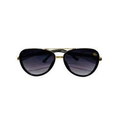 Lacoste Aviator Sunglasses | Premium Black & Gold Frame with Gradient Lenses