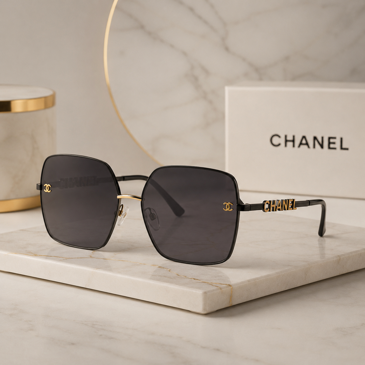 Versace 0VE2278D Butterfly White Sunglasses