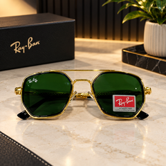 Ray-Ban Classic Green Gold Sunglasses