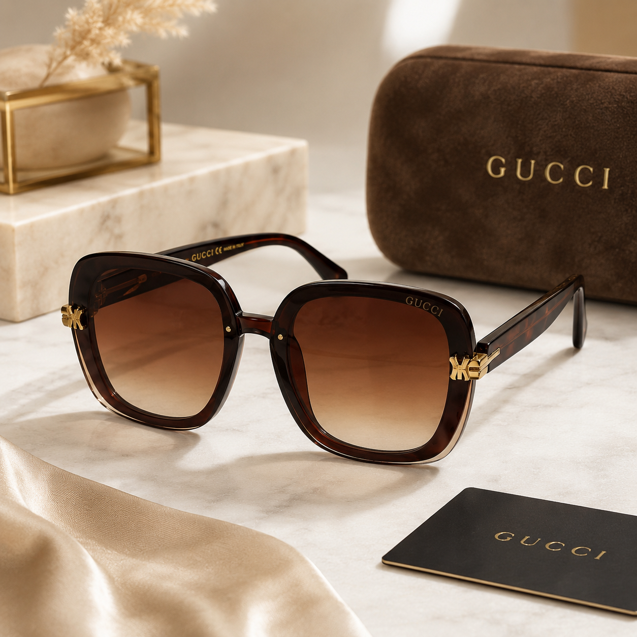 Gucci Women’s Oversized Gradient Sunglasses