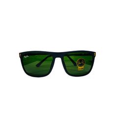 Ray-Ban SG312 Square Sunglasses | Blue Frame & Green Lense